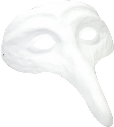 Venetiansk mask med lång näsa Venetiansk mask med lång näsa