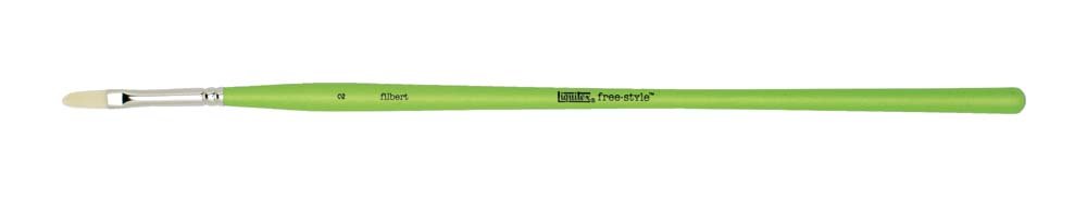 Syntetisk pensel Liquitex Filbert - nr. 2 - Akrylpensler, Pensler