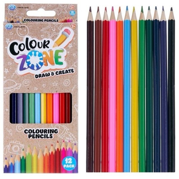 Färgpennor Colour Zone - 12-pack Färgpennor Colour Zone - 12-pack