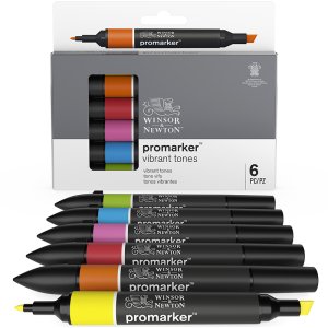 ProMarker W&N - Livfulla toner 6 Pennor