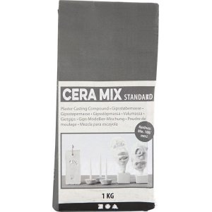 Cera-Mix Standard modelleringsgips - lysegr