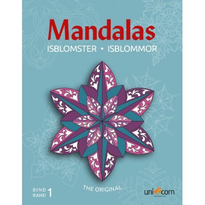 Malebok Mandalas - Isblomster Bind I