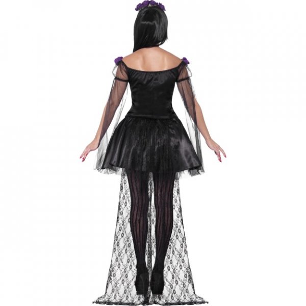 Day of the Dead Senjorita maskeraddrkt - Medium