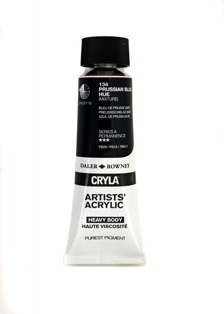 Akrylfärg Cryla 75ml - Prussian Blue Hue - Akrylfärger, Konstnärsfärger