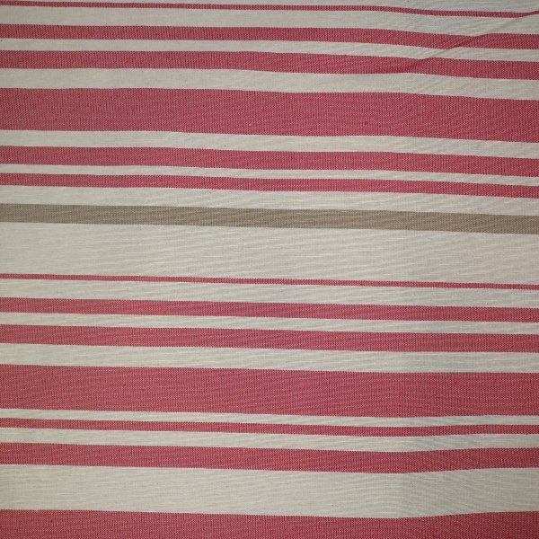 Vaxduk textil markisranding r�d gr� 140 cm