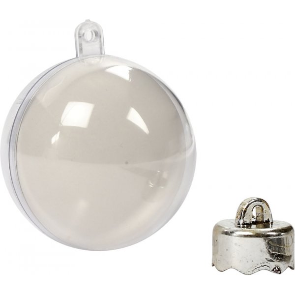 Deko-kula - transparent - Ø5 cm - 10 st Deko-kula - transparent - Ø5 cm - 10 st