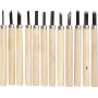 Wood Carving set - 12 st verktyg
