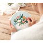 Broderikit blomsterbukett � 20 cm