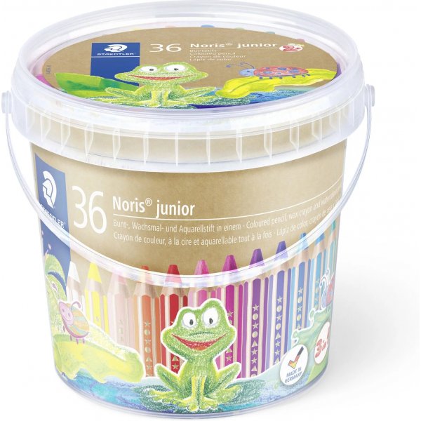 Noris Junior 3-i-1 brnepenne - 36 penne