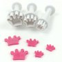 Utstickare - Dekofee - Prinsesskronor - 3-pack Utstickare - Dekofee - Prinsesskronor - 3-pack