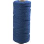 Makramésnor 1 mm 315 m Blå 220 g Makramésnor 1 mm 315 m Blå 220 g