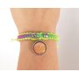 Armbands- och halsbandspaket i creacord 11 x 13 cm Armbands- och halsbandspaket i creacord 11 x 13 cm