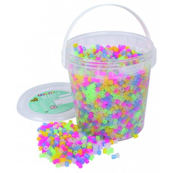 Rörpärlor transparent - 5000 st Rörpärlor transparent - 5000 st