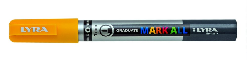 Mark All 1 mm Yellow - Lyra Mark All, Markers, Penne, Penne, kridt & tusch