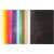 Blankt papir - blandede farver - 50 ark