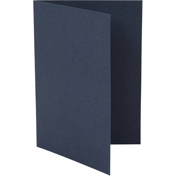 Kort - blå - 10,5 x 15 cm - 10 st Kort - blå - 10,5 x 15 cm - 10 st
