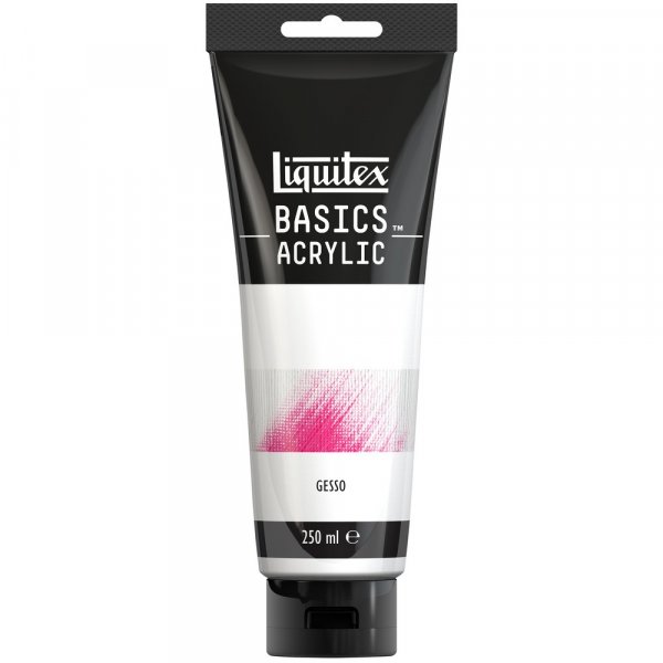 Akryl medium - Liquitex Basics Tilsetningsstoffer - 250ml - Tub Gesso