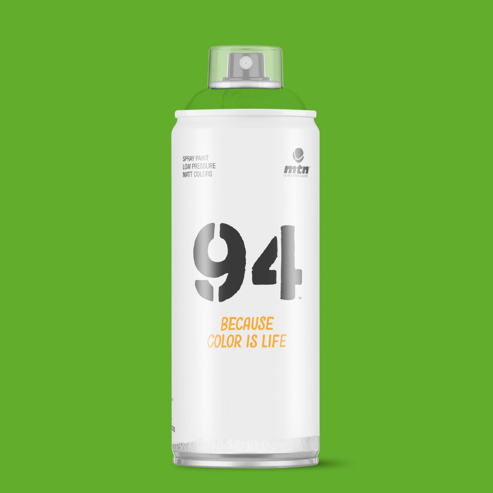 MTN 94 400 ml - RV-280 Hulk Green - Spraybokser, Spraymaling, Hobbymaling