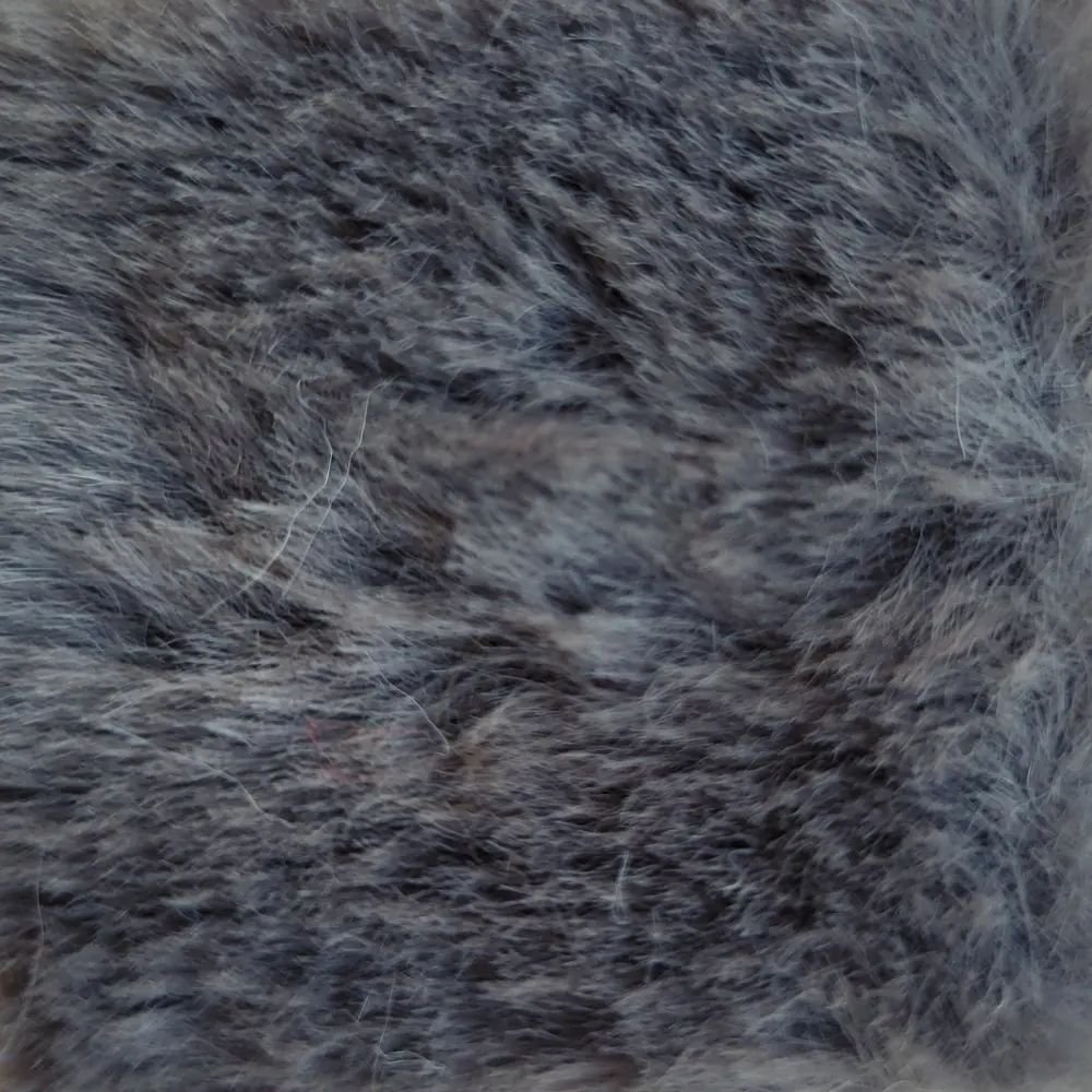 Fuskpäls Björn 150 cm Grå - Metervara - Fuskpäls, Konstläder, Tyger