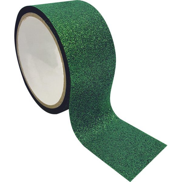 Glittertejp grön 48 mm x 6 m Glittertejp grön 48 mm x 6 m