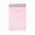 Notesbog Kozo Premium - A6 Linjeret - Dusty Pink