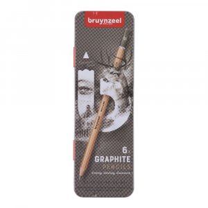 Grafitpennor bruynzeel - 6 pennor