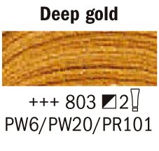 Rembrandt Akrylmaling 40 ml - Dyb Guld - Akrylfarver, Kunstnerfarver