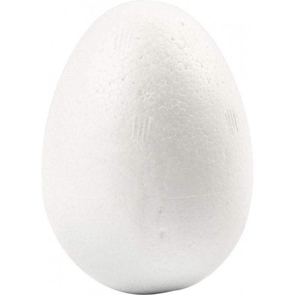 Frigolitägg - Vita - H6 cm - 50 st Frigolitägg - Vita - H6 cm - 50 st
