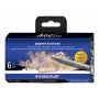 Staedtler Pigment Brush Pen - Beige 6-pack