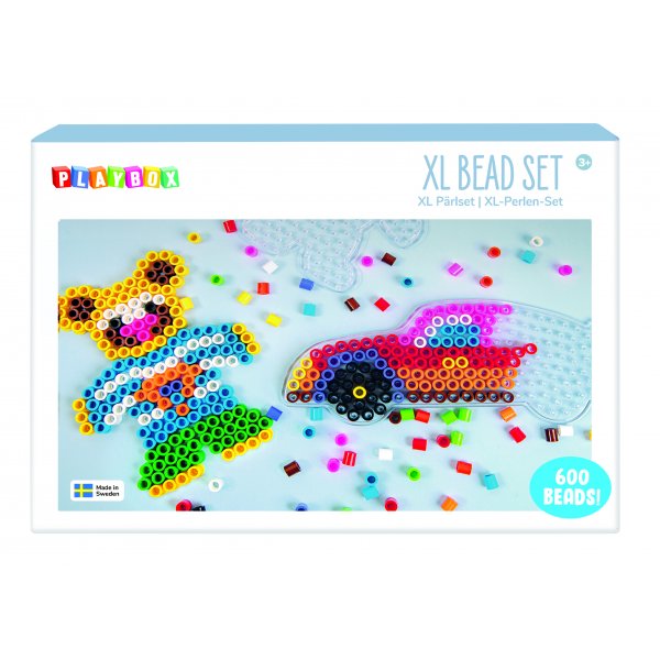 XL-p�rlset bil och bj�rn