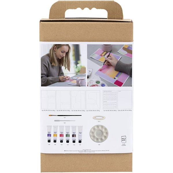 DIY-sæt Gouache-malerier blandede farver DIY-sæt Gouache-malerier blandede farver