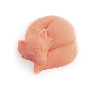 Mini termomall sovande räv för tvål Mini termomall sovande räv för tvål