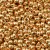 Rocaille perler metallic ø 2,6 mm - rødt gull 17 g