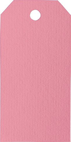 Papperix Adressekort - 10-pak - Pink - Etiketter, Øvrige hobbymateriale, Hobbymateriale, Håndværk