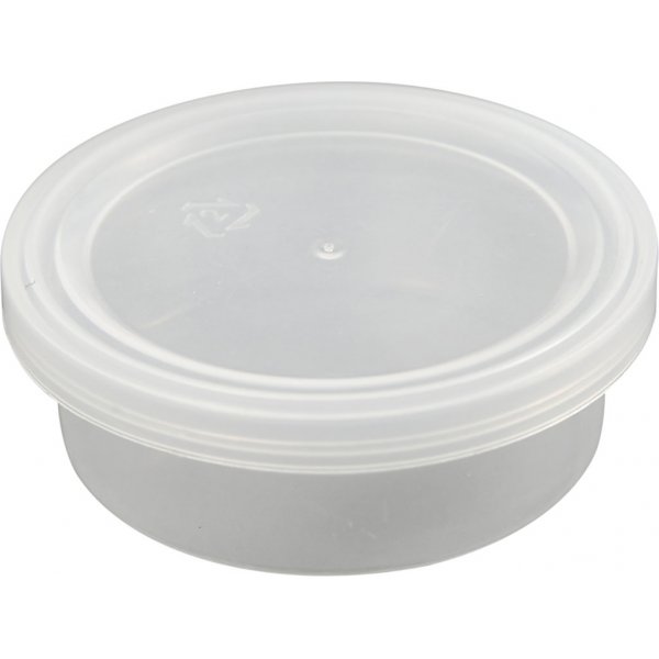 Plastburk med lock - 45 ml - 20 st Plastburk med lock - 45 ml - 20 st