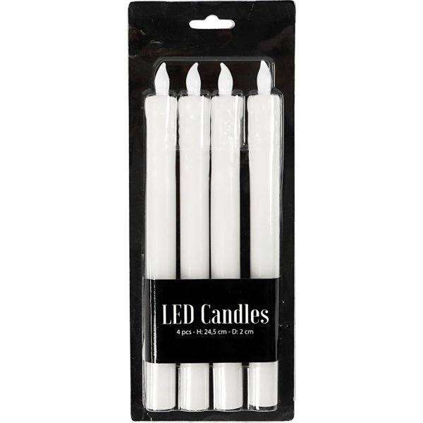 LED stearinljus - 4 st LED stearinljus - 4 st
