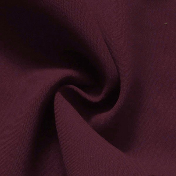 Mode- eller dekorstof Universal Bordeaux - 150 cm - Polyester stof, Polyesterstof & nylonstof, Stof