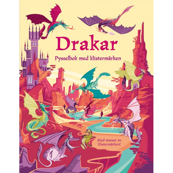 Pysselbok - Drakar: pysselbok med klistermrken