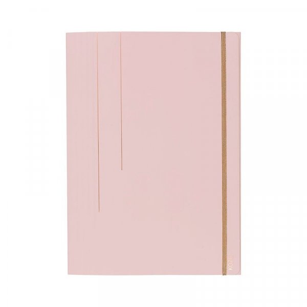 Pappmappe Kozo A4 - 3-delt