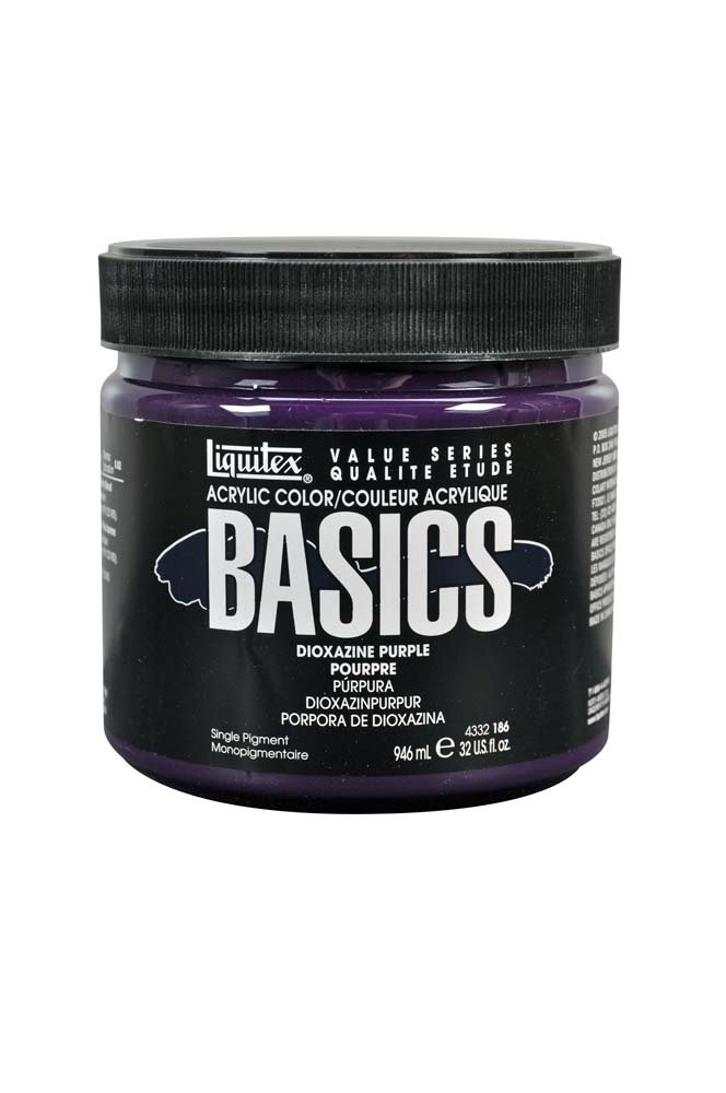 Akrylfärg Liquitex 946 ml - 186 Dioxazine purple - Akrylfärger, Konstnärsfärger