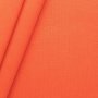 Ensfarget bomullsribbestoff - r�r 35 cm - Oransje