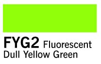 Copic Sketch - FYG2 - Fluorescent Dull Yellow Green - Copic Sketch, Copic-penne, Markers, Penne, Penne, kridt & tusch