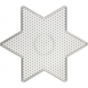 Perleplater - klar - stjerneform