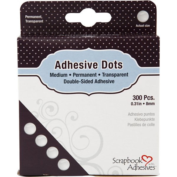 Dodz Adhesive Dots 8 mm - 300 st Dodz Adhesive Dots 8 mm - 300 st