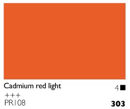 Cobra 40 ml - Cadmium Red Light - Oliefarver, Kunstnerfarver