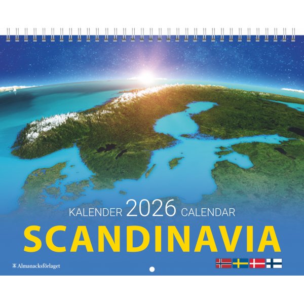 Väggkalender - Scandinavia Väggkalender - Scandinavia