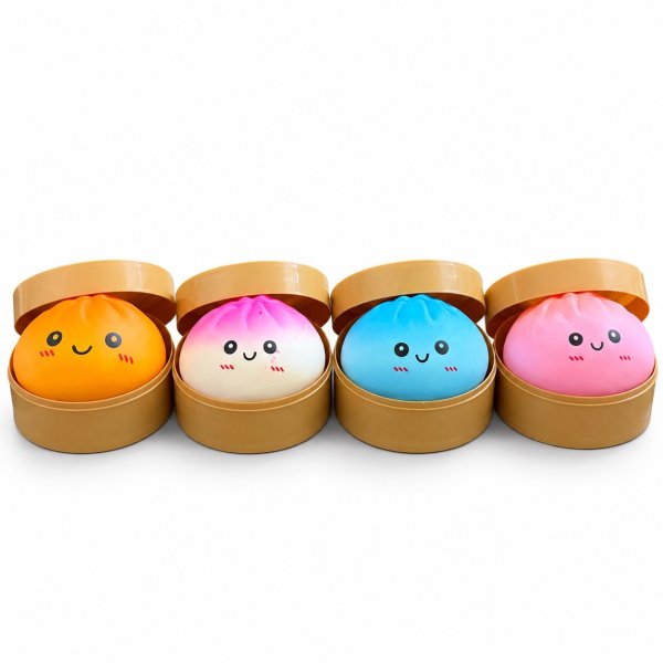 Mysterie Squishy Dumpling - 8,5 cm Mysterie Squishy Dumpling - 8,5 cm