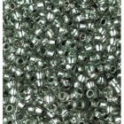 Rocaillesprlor silverlinjerade  2,6 mm - gr 500 g