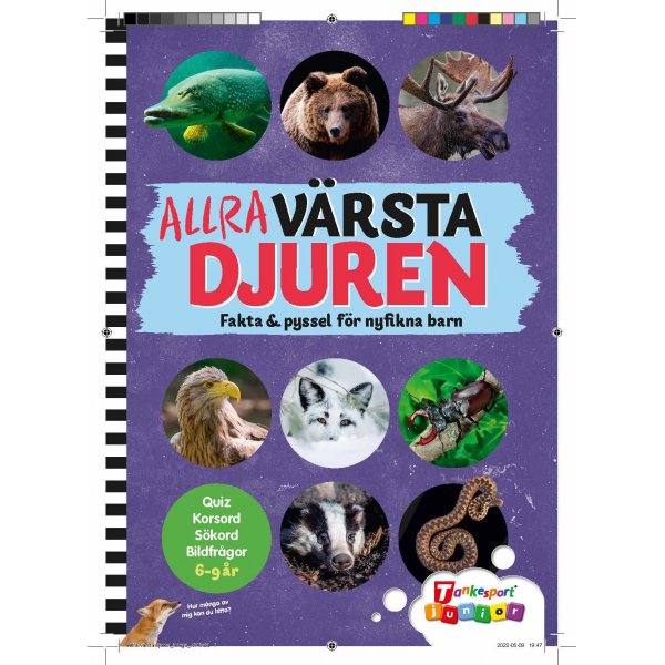 Allra v�rsta djuren - Fakta & pyssel f�r nyfikna barn