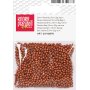 Rocaillep�rlor 2,5 mm 20 g brun
